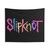 Floral Slipknot Tapestry - Nature-Inspired Wall Art