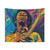 Rhythmic Revolution Portrait Tapestry - Groovy Wall Decor