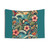 Caribbean Inspired Vibrant Bold Pattern Tapestry