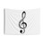 Musician Treble Clef Music Tapestry