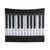 Piano Tapestry - Musical Instrument Wall Art