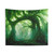 The Enchanted Forest Tapestry - Spiritual Nature Art