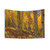 Autumn Aspen Forest Panorama Tapestry