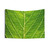 Green leaf nature photography tapestry