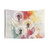 Vibrant watercolor floral art tapestry featuring dandelions