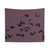 Murder of Crows Tapestry for Gothic Decor