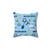 Below Deck Illustration Pattern Pillow
