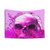 Purple Skull in Water Tapestry