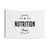 Nutrition Original Tapestry Wall Hanging