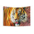 Vibrant Tiger Tapestry Wall Hanging