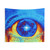 Psychedelic Eye Tapestry Wall Hanging
