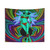 Colorful Electric Pixie Themed Tapestry