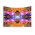 Colorful Abstract Flower Tapestry