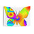 Colorful Butterfly Sunrise Tapestry Wall Decor