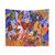 Butterfly Garden Tapestry - Colorful, Modern Wall Hanging