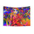 Supernatural Possession Abstract Tapestry