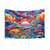 Psychedelic Ocean Tapestry - Vibrant Boho Wall Hanging