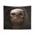 Passage of Time Skull Tapestry