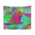 Birds in Flight Abstract Tapestry