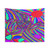 Fusion Computer Tapestry - Abstract Art Wall Hanging