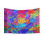 Abstract Color Chaos Tapestry Wall Hanging