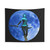 Blue Moon Warrior Tapestry - Fantasy Wall Art
