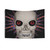 Skull Space Pirate Tapestry - Vintage Sci-Fi Wall Hanging