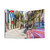 Colourful Havana Street Travel Tapestry