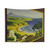Basque Coast France Vintage Travel Tapestry