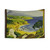 Basque Coast France Vintage Travel Tapestry
