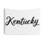 Kentucky State Planner Stickers Tapestry - America Decor