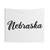 Nebraska US State Planner Stickers Tapestry