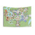 Magical Kingdom Park Map Tapestry
