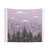 Vintage Pine Trees Tapestry Wall Hanging