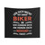 Motorcycle Rider Tapestry