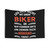 Motorcycle Rider Tapestry