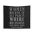 RBG Tapestry Featuring the Quote Women Belong In All Places Where Decisions Are Made