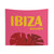 Ibiza Bohemia Tapestry Featuring Famous Vacation Places