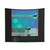 Unreal Places Graphic Tapestry Wall Hanging