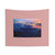 Dreaming Places Tapestry featuring a serene landscape with a sunset sky and ocean