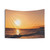 Hawaii Sunset Surf Tapestry