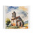 Old Church Italy Watercolor Tapestry