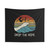 Wake Surfing Tapestry - Retro Surf Art
