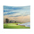Pebble Beach 18th Hole Golf Course Tapestry