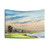 Pebble Beach 18th Hole Golf Course Tapestry