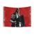Albanian Flag Tapestry with Skenderbeu Design