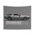 DeLorean DMC-12 Retro Cartoon Style Tapestry