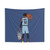Ja Morant Dunk Tapestry - Memphis Grizzlies NBA Art