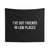 Funny Dachshund Tapestry with I've Got Friends In Low Places Quote