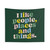 I Like People, Places and Things Tapestry Wall Hanging